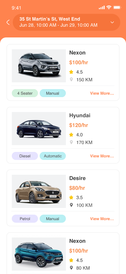 Online Car Rental System - Jugnoo