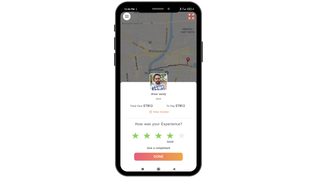 Taxi app development for passengers - Jugnoo