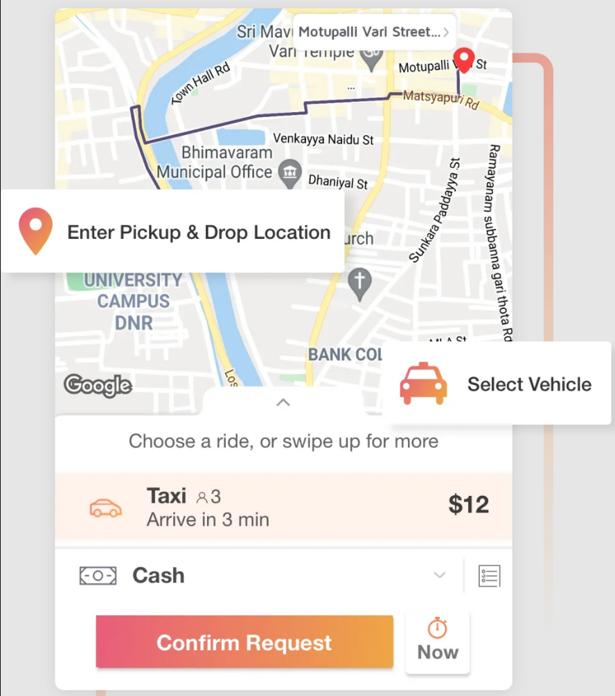 Customer App | Taxi Dispatch Software | Jugnoo.io